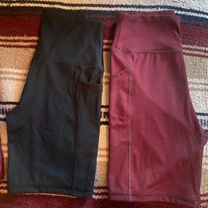 2 x AE The Everything Pocket Highest Waist 7" Bike Short